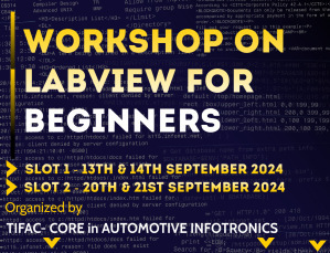 Workshop on LabVIEW for Beginners