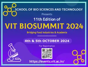 11th Edition of VIT Biosummit 2024