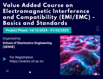 Value Added Course on Electromagnetic Interference ad Compatibility (EMI/EMC) – Basics and Standards