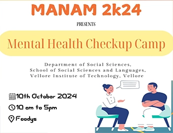 MANAM 2k24 presents Mental Health Checkup Camp