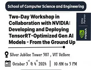 Two-Day Workshop in Collaboration with NVIDIA: Developing and Deploying TensorRT-Optimized Gen AI models – From the Ground Up