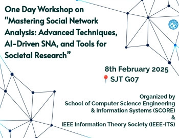 One Day Workshop on Mastering Social Network Analysis: Advanced Techniques, AI-Driven SNA, and Tools for Societal Research