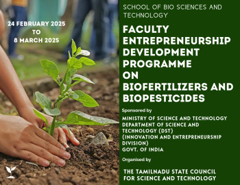 Faculty Entrepreneurship Development Programme on Biofertilizers and Biopesticides