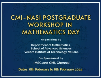 CMI-NASI Postgraduate Workshop in Mathematics