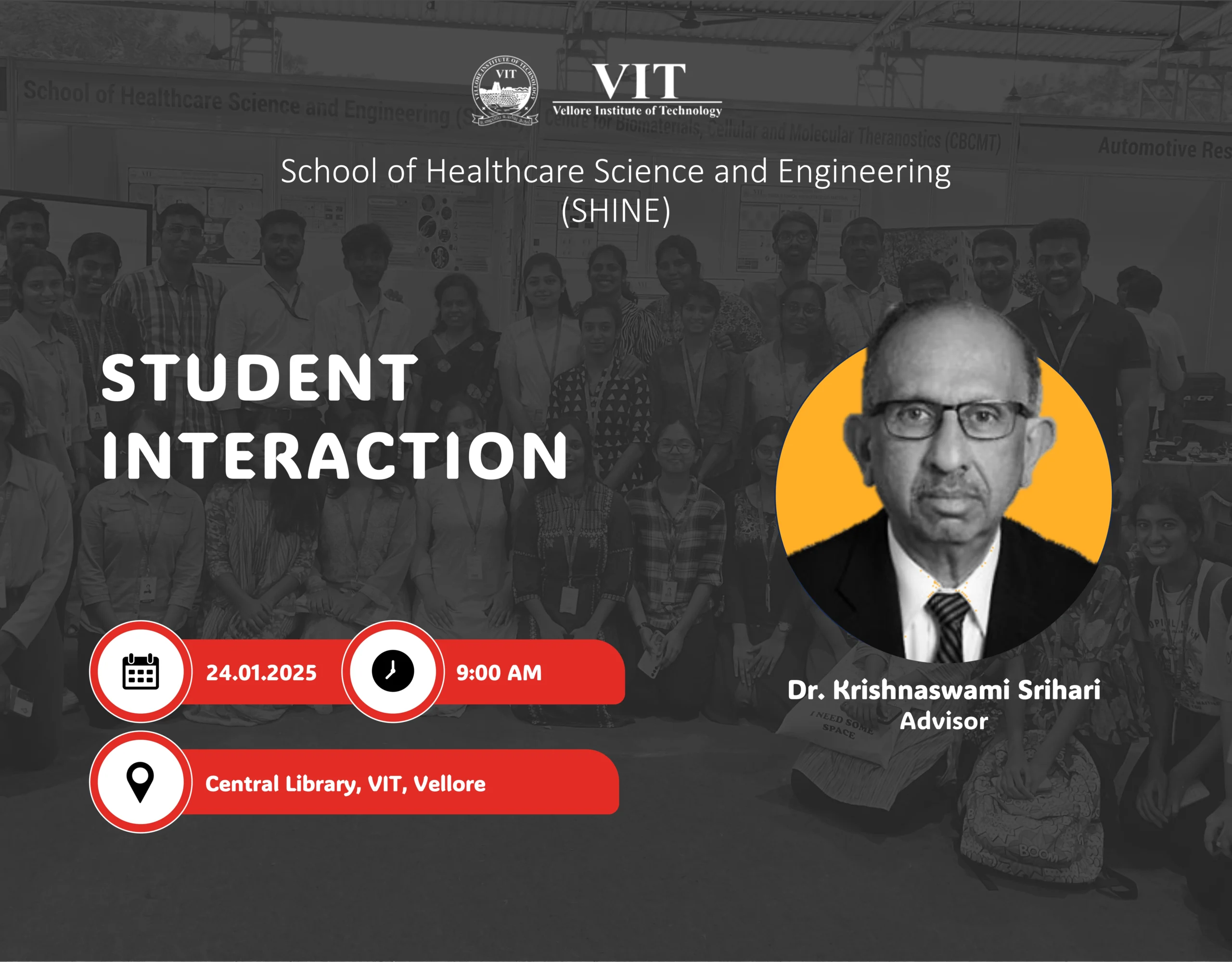 Engineering in Healthcare: A Visionary Talk by Dr. Krishnaswami Srihari