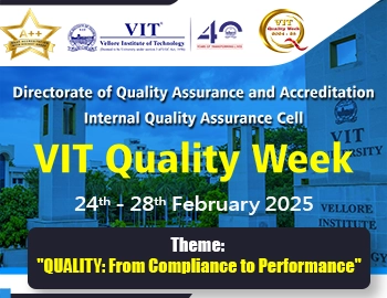 VIT Quality Week – 2025