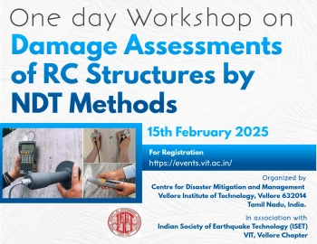 One day Workshop on Damage Assessments of RC Structures by NDT Methods