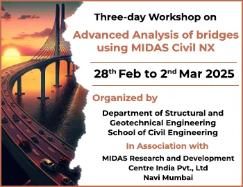 Three-day Workshop onAdvanced Analysis of bridgesusing MIDAS Civil NX