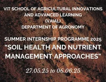 Summer Internship Programme 2025 Soil Health and Nutrient Management Approaches