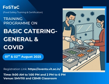 Training programme on Basic Catering-General and COVID