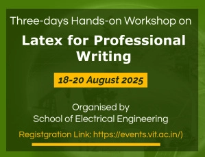 Three-days Hands-on Workshop on Latex Essentials for Technical Writing