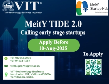 MeitY TIDE 2.0 Calling early stage startups