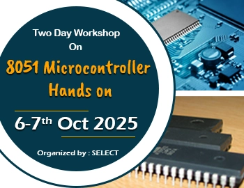 Two Day Workshop on 8051 Microcontroller – Hands on