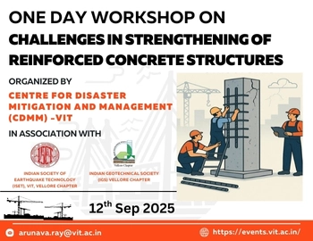 One day Workshop on Challenges in Strengthening of Reinforced Concrete Structures