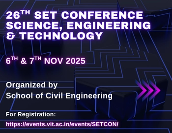 26th SET ConferenceScience, Engineering & Technology