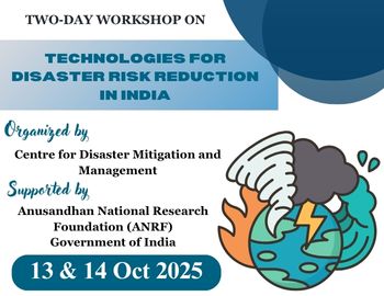 Technologies for Disaster Risk Reduction in India