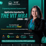 MBA 2026 Application is Now OPEN - Vellore Institute of Technology