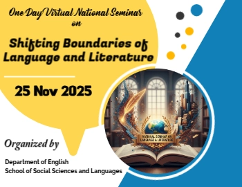 One Day Virtual National Seminar on Shifting Boundaries of Language and Literature