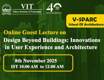 Online Guest Lecture on Design Beyond Buildings: Innovations in User Experience and Architecture
