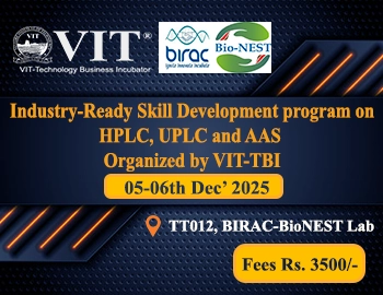 Industry-Ready Skill Development program on HPLC, UPLC and AAS