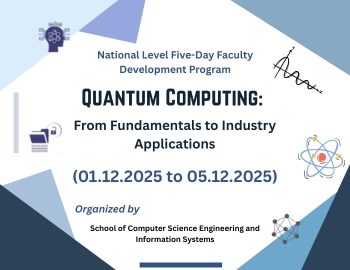 National Level Five-Day Faculty Development Program on Quantum Computing: From Fundamentals to Industry Applications
