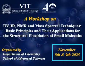 A Workshop on UV, IR, NMR and Mass Spectral Techniques: Basic Principles and Their Applications for the Structural Elucidation of Small Molecules