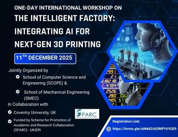 One-day International Workshop on The Intelligent Factory: Integrating AI for Next-Gen 3D Printing