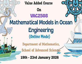 VAC2508 -MathematicalModels in OceanEngineering