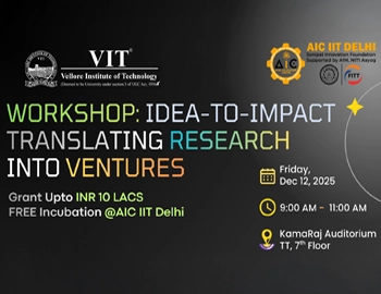 Workshop : Idea-To-Impact Translating Research into Ventures