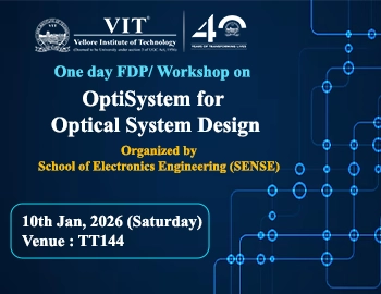 One day FDP/ Workshop on OptiSystem for Optical System Design