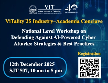 ViTality’25 Industry–Academia Conclave National Level Workshop on Defending Against AI-Powered Cyber Attacks: Strategies & Best Practices