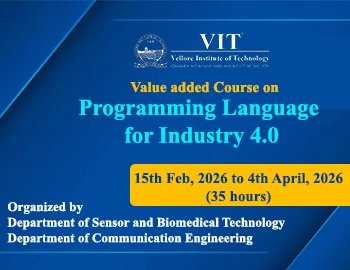 Value added Course on Programming Language for Industry 4.0