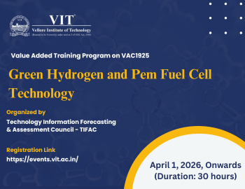 Value Added Training Program on VAC1925 Green Hydrogen and Pem Fuel Cell Technology