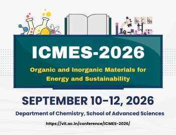 International Conference on Organic and Inorganic Materials for Energy and Sustainability (ICMES-2026)