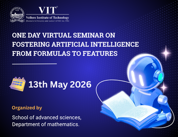 One day Virtual Seminaron fostering Artificial Intelligence from Formulas to Features