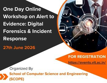 One Day Online Workshop on Alert to Evidence: Digital Forensics & Incident Response