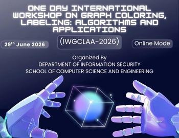One Day International Workshop on Graph Coloring, Labeling: Algorithms and Applications (IWGCLAA-2026)
