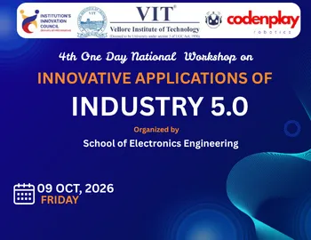 4th One Day National Workshop on INNOVATIVE APPLICATIONS OF INDUSTRY 5.0