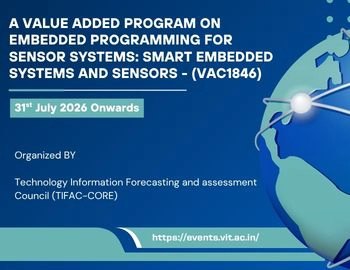 A Value Added Program on Embedded Programming for Sensor Systems: Smart Embedded Systems and Sensors – (VAC1846)