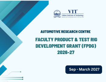 Faculty Product & Test Rig Development Grant (FPDG) 2026-27