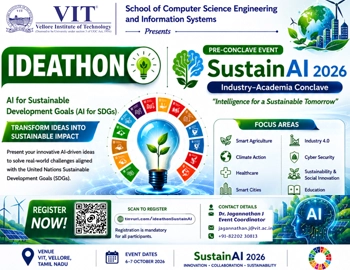 IDEATHON Pre-Conclave Event Sustain AI 2026 Industry-Academia Conclave