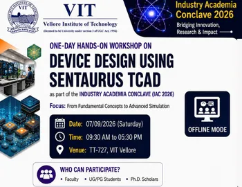 One-day hands-on workshop titled “Device Design Using Sentaurus TCAD