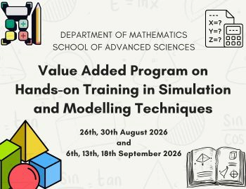Value Added Program on Hands-on Training in Simulation and Modelling Techniques