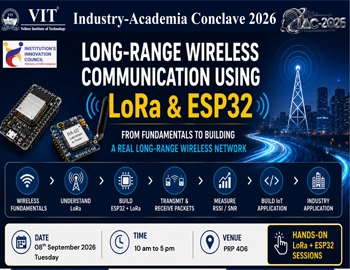 Long-Range Wireless Communication Using LoRa & ESP32 – IAC 2026